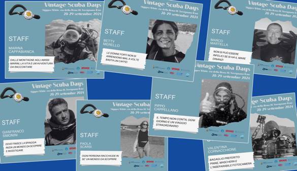 vitage scuba days